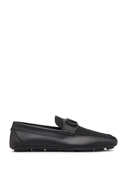 VLogo Signature Driver Loafers